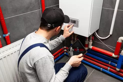 Cheap Boiler-Installation
